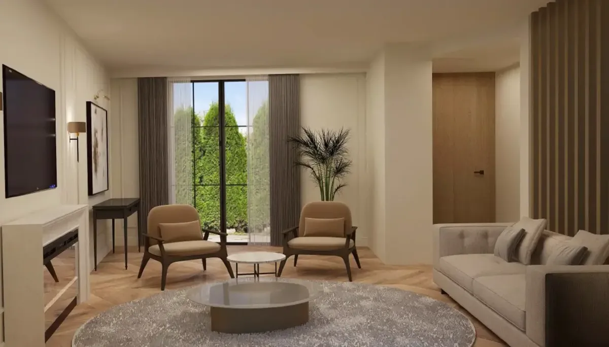 Three-bedroom house in a private complex, Donja Lastva, Tivat — property view 5