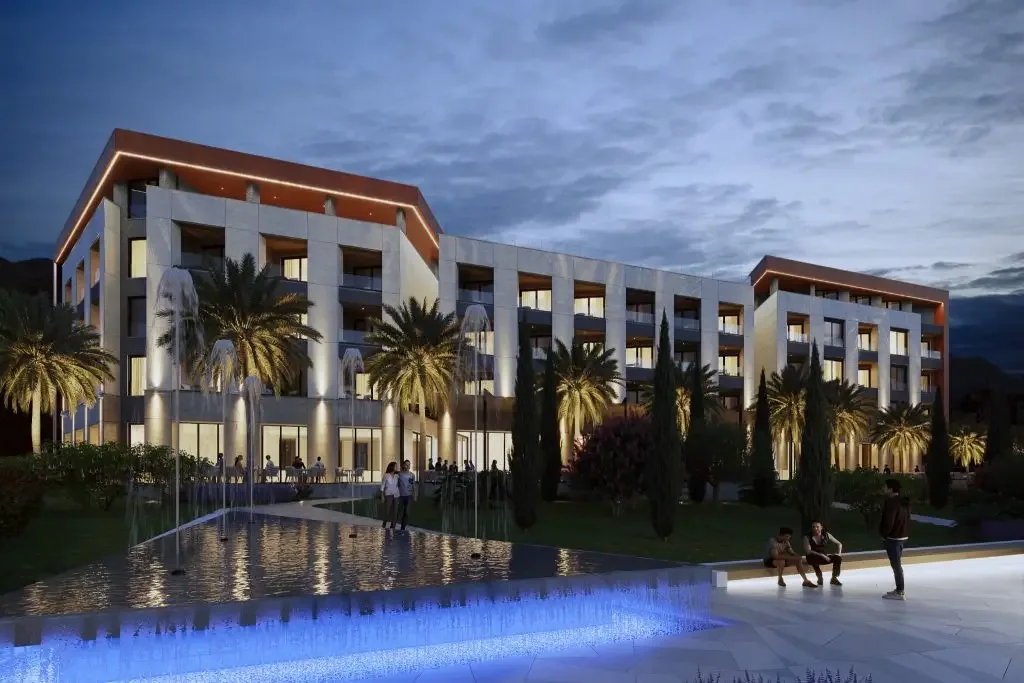 Two-bedroom apartment in the Tivat&Residences complex — property view 1