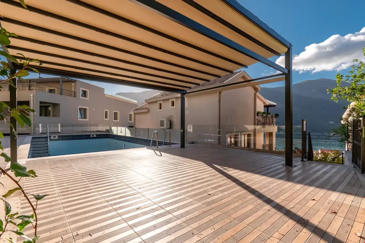 Three studio apartments for joint sale with swimming pool, Dobrota — property view 3