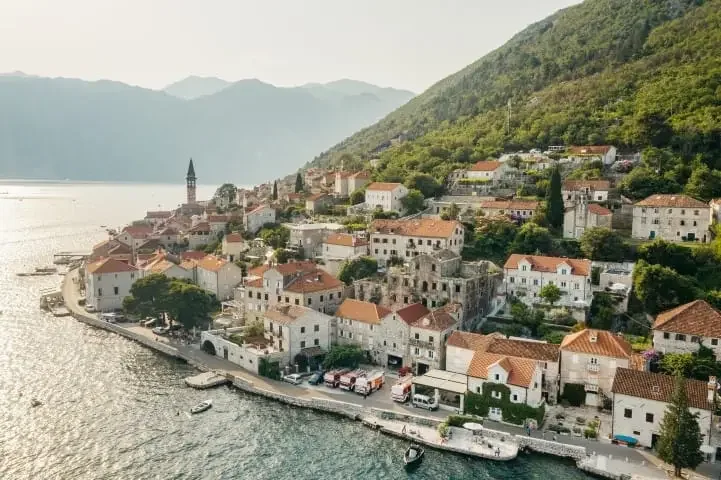 Duplex apartment in a stone palace on the first line to the sea, Perast — property view 1