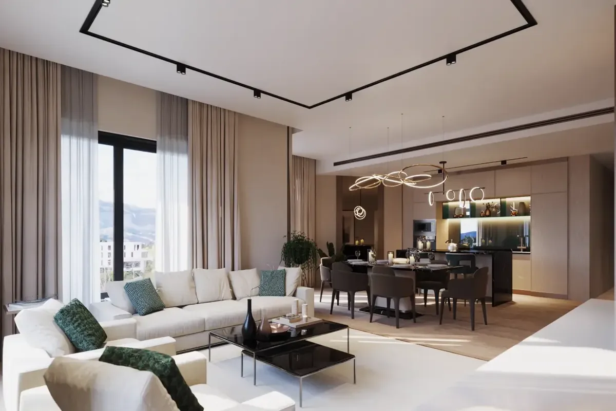 Two-bedroom apartment in the Tivat&Residences complex — property view 5