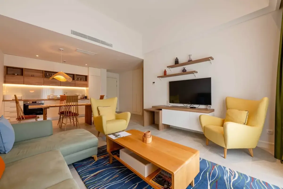 Modern one-bedroom apartment in the Centrale neighborhood, Luštica Bay — property view 2