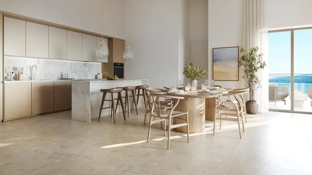 Modern one-bedroom duplex – Marina Village, Luštica Bay — property view 2