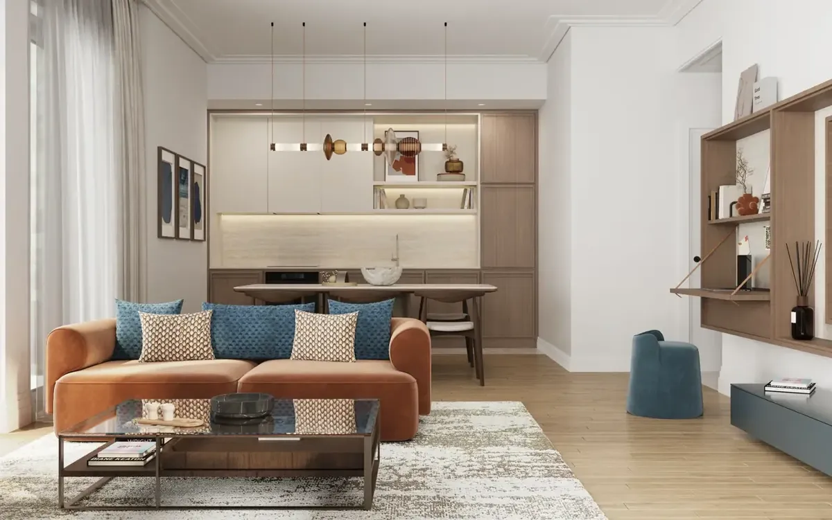 Studio apartment in the new Vero & Versa residences, Porto Montenegro — property view 4