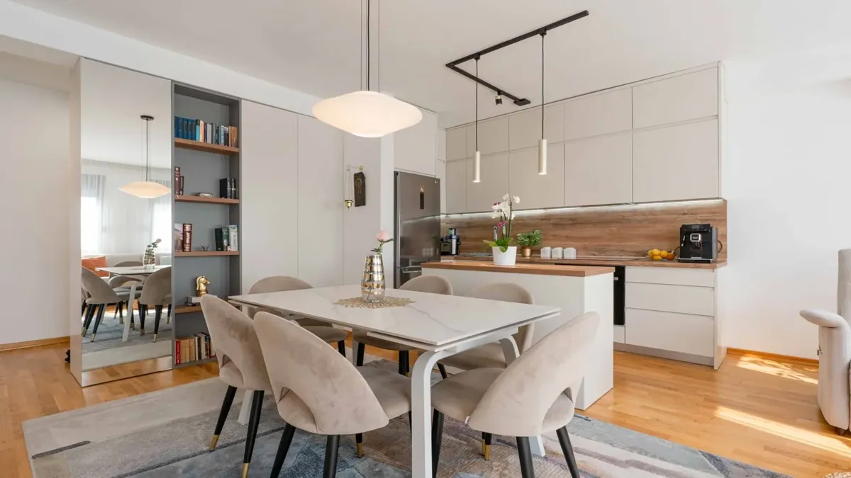 Modern Two-bedroom apartment with a partial sea view Pod Kuk, Tivat — property view 6