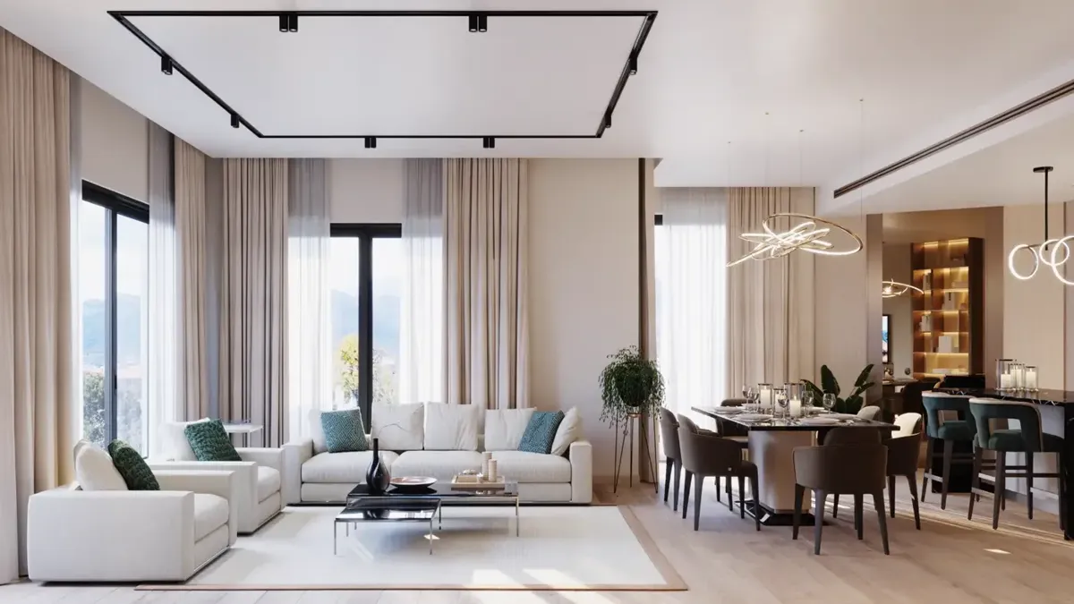 Two-bedroom apartment in the Tivat&Residences complex — property view 6