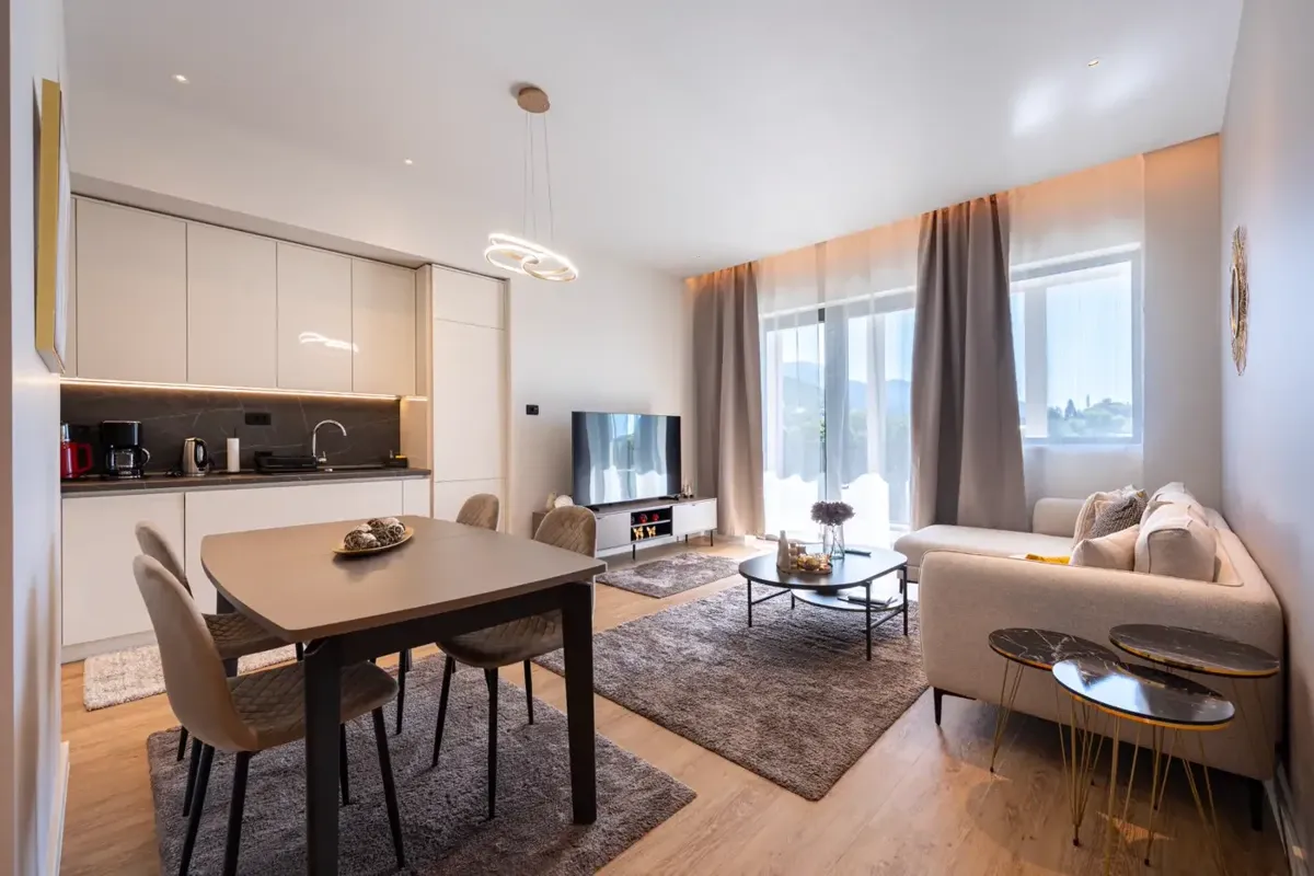 Furnished two-room apartment Alba, Boka Place, Tivat — property view 5