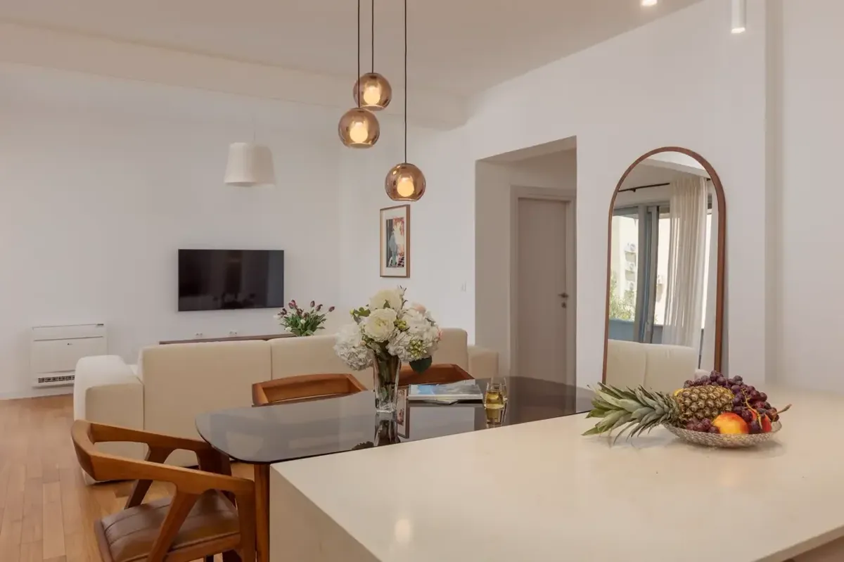 Three-bedroom apartment with a panoramic view of the sea, Dobrota, Kotor — property view 3
