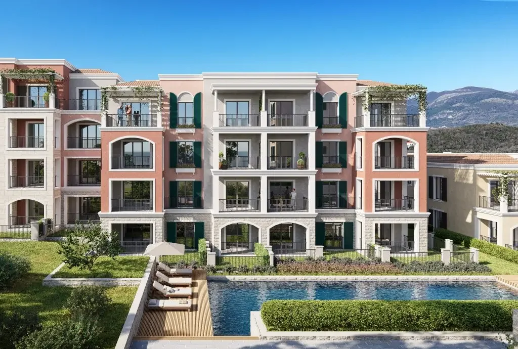 Two-bedroom apartment in the Central area, Lustica Bay, Tivat — property view 1