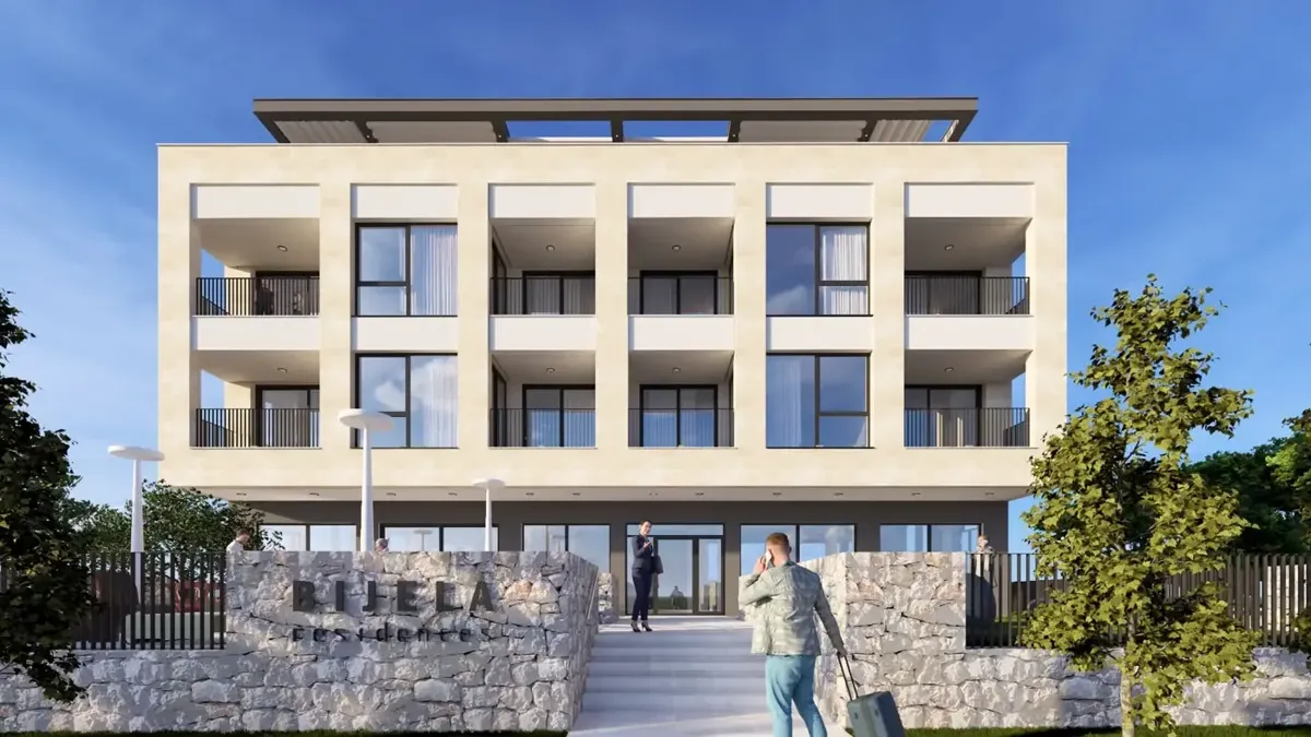 One-bedroom apartment with sea view, Bijela, Herceg Novi — property view 2