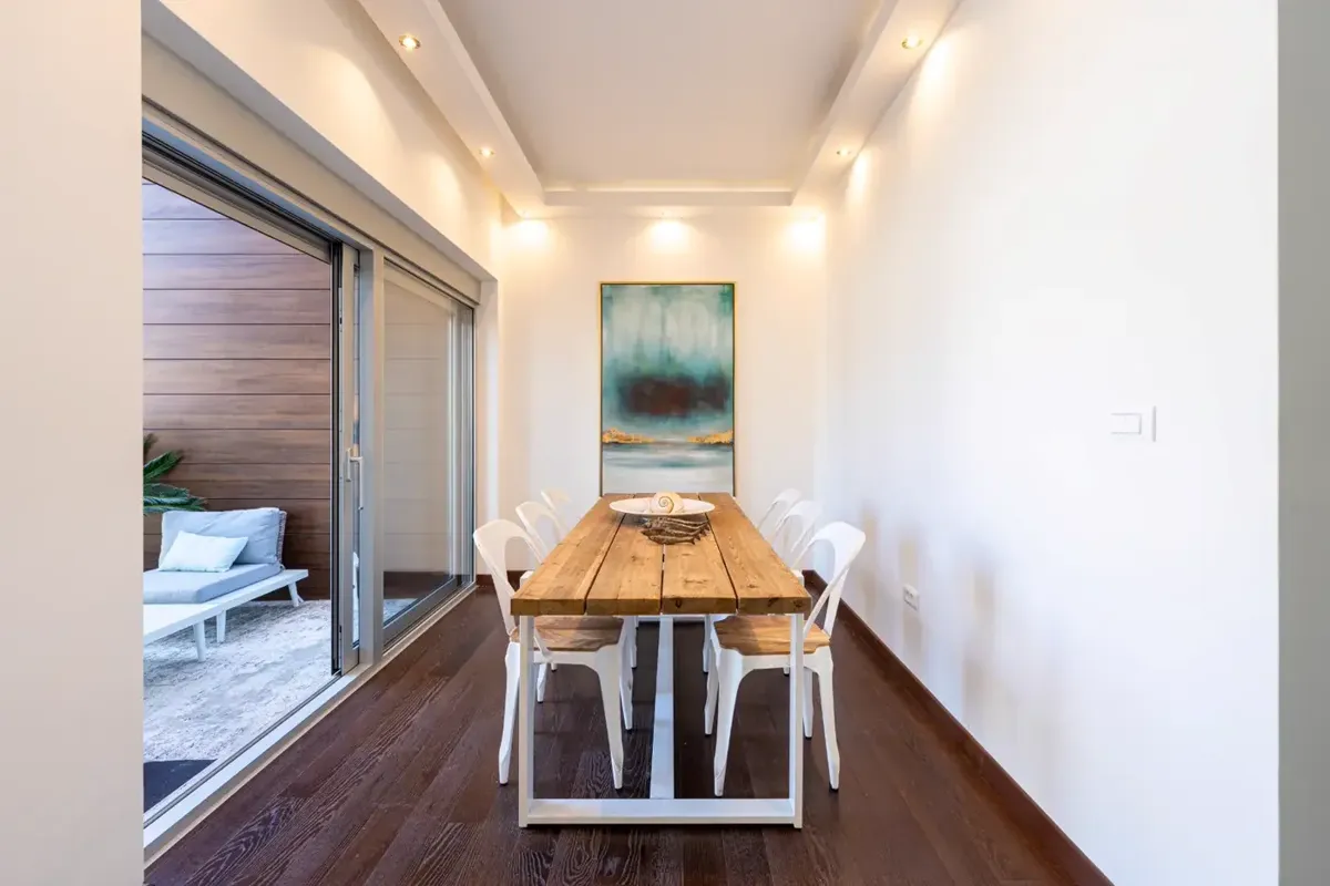 Two-room, furnished apartment with a sea view, Dobrota, Kotor — property view 5