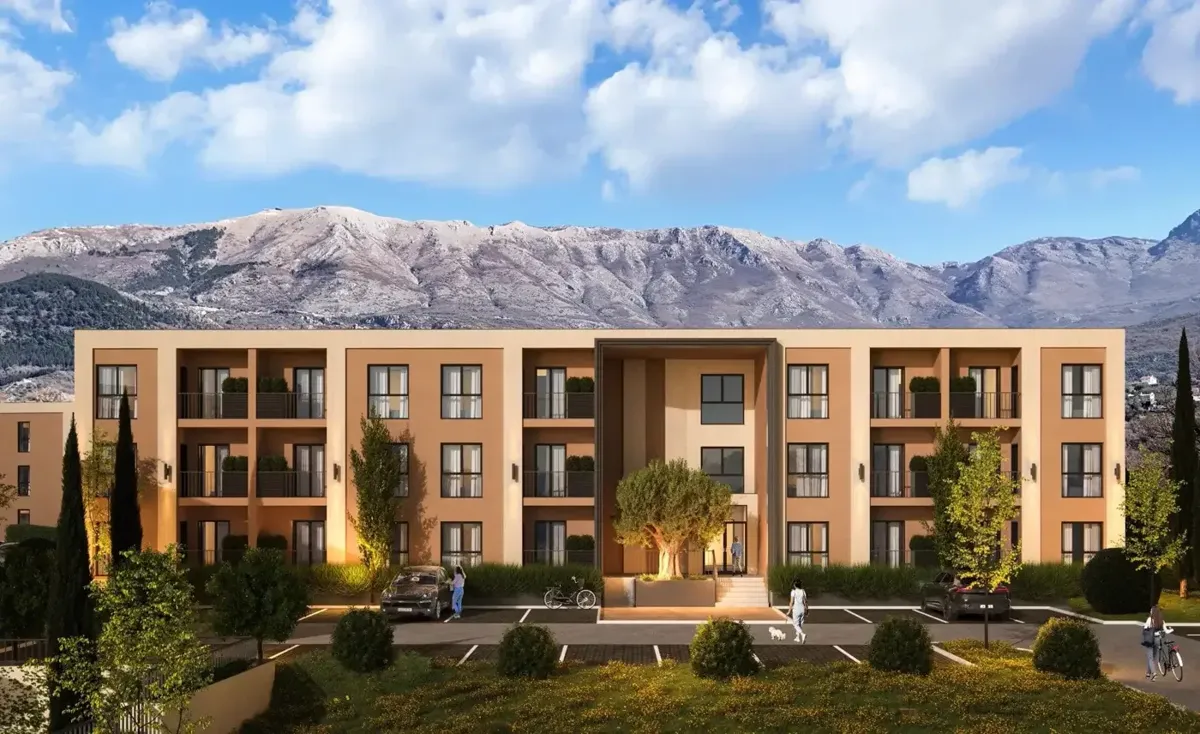 Modern residential complex in Tivat, Radanovići — property view 1