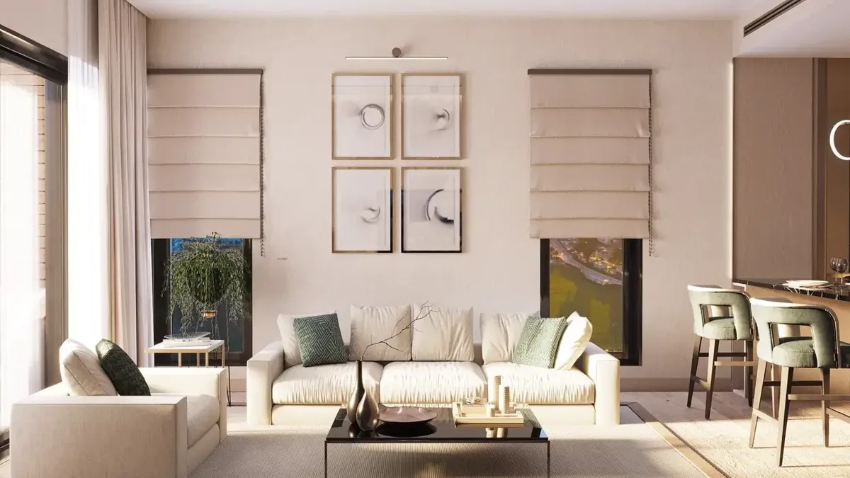 Two-bedroom apartment located within the Radisson Blu Hotel in Tivat — property view 6